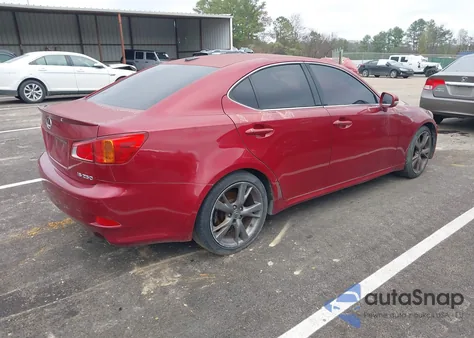 2009 Lexus Is 250 z USA, uszkodzony, nr VIN JTHBK262695096514